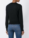 sequinned flower cardigan 