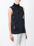 sequin ginkgo tank top