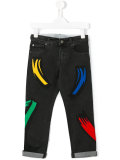 patch jeans 