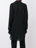 semi sheer long shirt