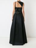 asymmetric gown