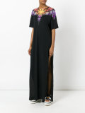 side-slit embellished maxi dress