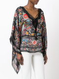 floral print blouse