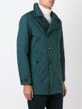 short buttoned up coat