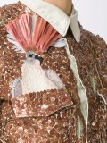 sequin embellished shirt