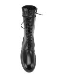 heel cut-out boots