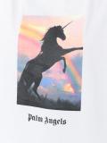 unicorn print T-shirt