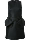 bow detail scuba dress