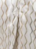 chevron front slit skirt