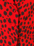 animal print blazer
