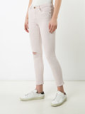 ripped cropped skinny jeans