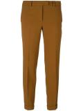 tapered cropped trousers