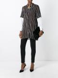 abstract printed tunic
