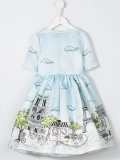 Paris print dress