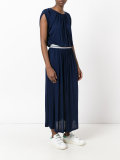 belted maxi dress