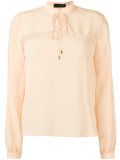 silk blouse