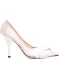lace detail pumps