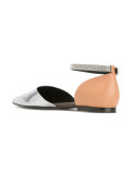 high shine ballerinas 