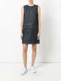 denim shift dress