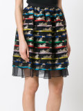 tiger print algernon skirt 