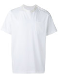 silky crew neck T-shirt
