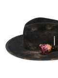 rose fedora hat