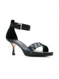 embellished kitten heel sandals