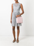 lace flared dress