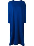 boat neck ruched dress