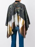 metallic poncho