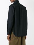high neck shirt