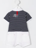striped polo top overall
