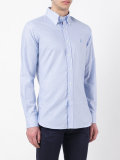 fitted striped shirt