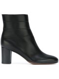 chunky heel ankle boots