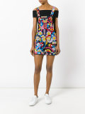 printed dungarees 