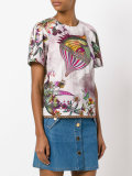 fish print T-shirt
