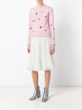 embroidered figures jumper 