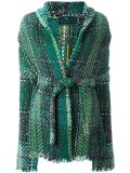 belted loose-fit jacket