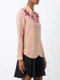 floral yoke shirt