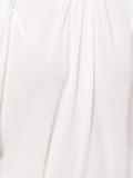 ruched neck blouse