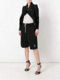 embroidered low crotch shorts