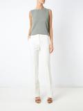straight leg trousers