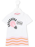 light bulb print T-shirt 