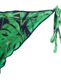 printed triangle bra