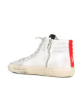 Slide hi-top sneakers