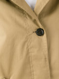 hooded trench coat