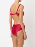 draped bikini set