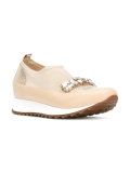 embellished slip on sneakers