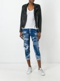 distressed jeans