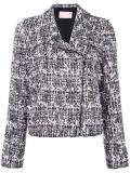 tweed biker jacket